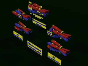Chromosome genetic recombination blender 3d 3D मॉडल
