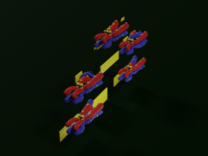 Chromosome genetic recombination blender 3d 3D मॉडल