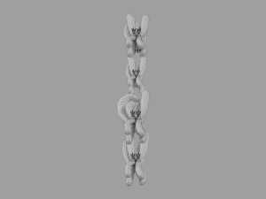 Chromosome genetic recombination blender 3d 3D मॉडल