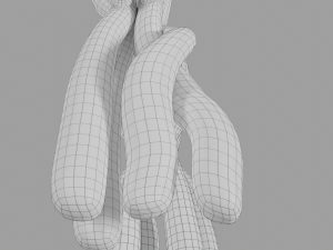 Chromosome genetic recombination blender 3d 3D मॉडल