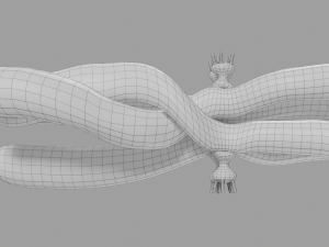 Chromosome genetic recombination blender 3d 3D मॉडल