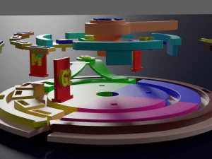 Cell Cycle phases stages and check points 3d print model 3D Print Model