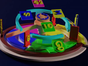 Cell Cycle phases stages and check points 3d print model 3D Print Model