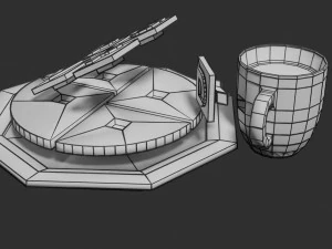 HEALTHY FOOD PLATE PROPORTION 3D Print Model