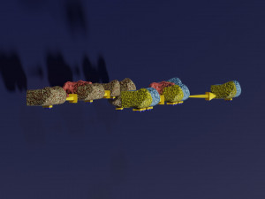 3D enzyme substrate reaction product Modèles 3D en vedette