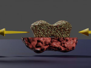 3D enzyme substrate reaction product 3D Print Model