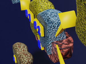 3D enzyme substrate reaction product Modèles 3D en vedette