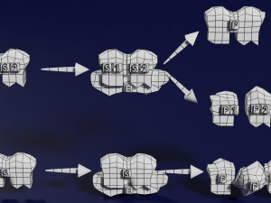 3D enzyme substrate reaction product Modèles 3D en vedette