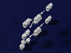 3D enzyme substrate reaction product Modèles 3D en vedette