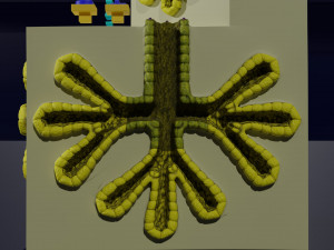 Ducts glands type simple compound alveolar tubular 3D Print Model