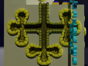 Ducts glands type simple compound alveolar tubular 3D Print Model