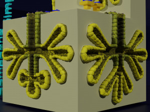 Ducts glands type simple compound alveolar tubular 3D Print Model