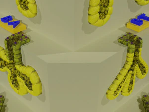 Ducts glands type simple compound alveolar tubular 3D Print Model