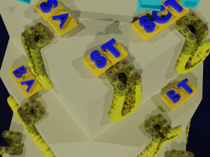 Ducts glands type simple compound alveolar tubular 3D Print Model
