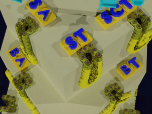 Ducts glands type simple compound alveolar tubular 3D Print Model
