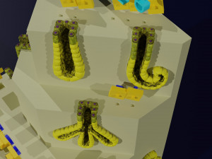 Ducts glands type simple compound alveolar tubular 3D Print Model