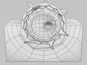 Human embryo 14 days labelled detailed Modello di stampa 3D
