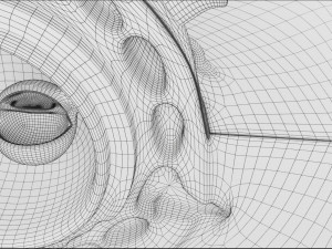 Human embryo 14 days labelled detailed Modello di stampa 3D
