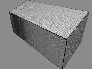Retinal layers detail microscopic and schematic 3D मॉडल