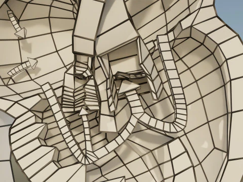 TAF Tetralogy of Fallot vs Normal circulation 3D Model
