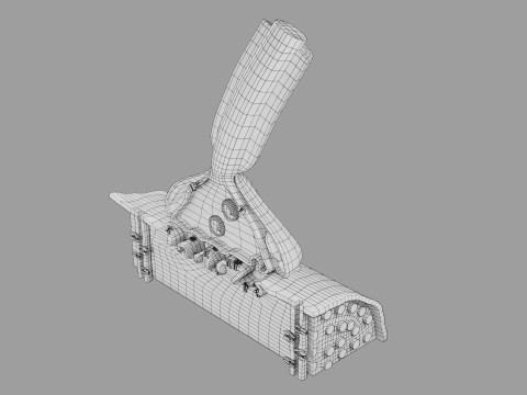 Neuro Muscular Junction Schematic 3D 프린트 모델