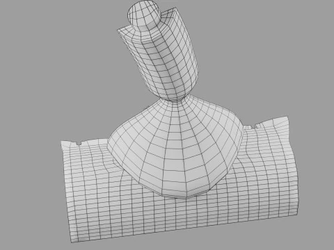 Neuro Muscular Junction Schematic 3D Print Model