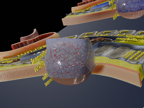Spina bifida Neural Tube Defect 3D Model