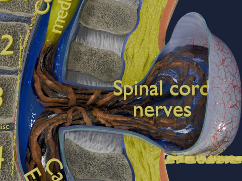 Spina bifida Neural Tube Defect 3D Model