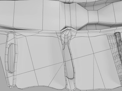 Intervertebral herniation slipped ruptured disc 3D Model