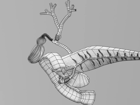 Biliary tract stone obstructions gallstone 3D Model