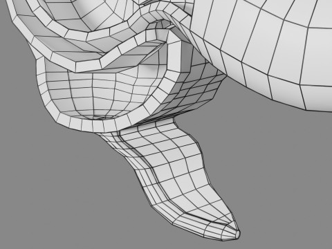 Intussusception intestine ileocolic obstruction 3D Модель