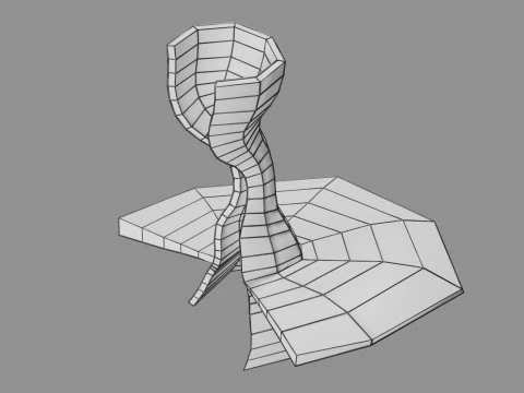 Gastro oesophageal reflux disease 3D Model