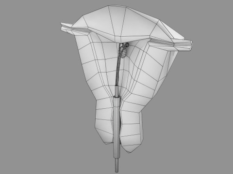 Endometrial Polyp Electrocautery Modello 3D