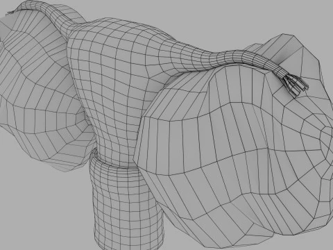 Ovary tumor benign non-cancerous serous cystadenoma 3D Model