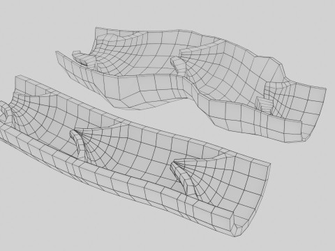 Krampfaderklappe 3D Modell