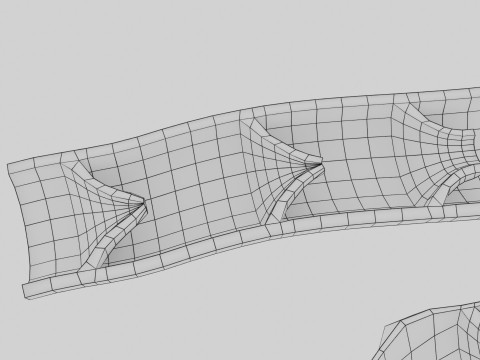 Krampfaderklappe 3D Modell