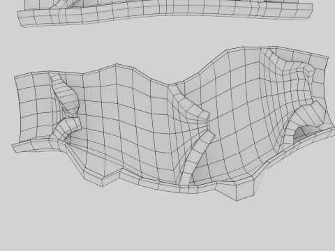 Krampfaderklappe 3D Modell