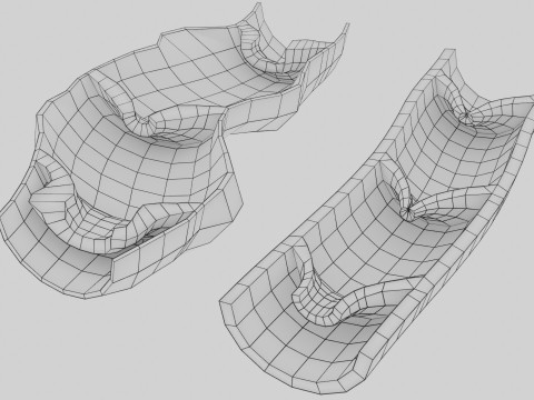 Krampfaderklappe 3D Modell