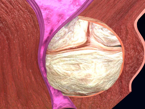 Uterus normal versus fibroid types 3d set 3D Model