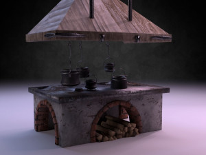 classic stove - the marquis collection 3Dモデル