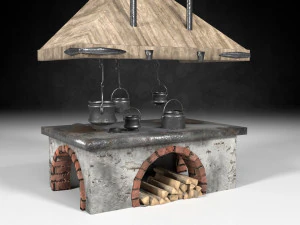classic stove - the marquis collection 3D Model