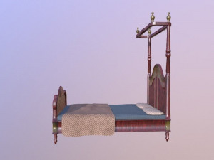 bed m01 - the marquis collection 3D Model