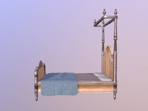 bed m01 - the marquis collection 3D Model