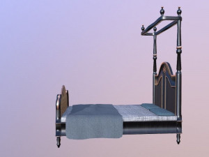bed m01 - the marquis collection 3D Model