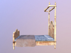 bed m01 - the marquis collection 3D Model