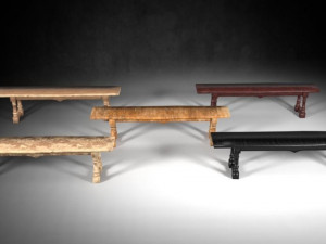 bench m01 - the marquis collection 3D Model