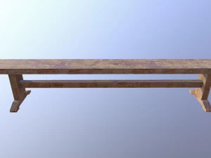 bench m03 - the marquis collection 3D Model