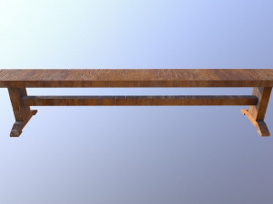 bench m03 - the marquis collection Modello 3D