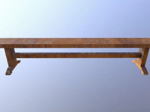 bench m03 - the marquis collection 3D Model