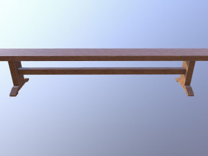 bench m03 - the marquis collection Modello 3D